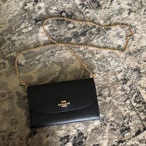 Coach Gemma Clutch Crossbody Black